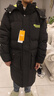 雪中飛童裝新款中大童羽絨外套男女童中長(cháng)款兒童羽絨服加厚黑色170 曬單實(shí)拍圖
