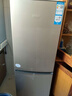 海爾冰箱雙門(mén)小型家用182升冷藏冷凍直冷迷你兩門(mén)節能電冰箱租房新能效BCD-182LHC2E0YH 曬單實(shí)拍圖