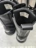 三沙（Sansha）進(jìn)口牛皮運動(dòng)舞蹈鞋軟底高幫廣場(chǎng)舞爵士舞現代舞鞋P99 黑色 36  曬單實(shí)拍圖
