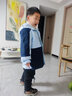 361°兒童加厚長(cháng)褲2025冬男女童3-14歲加絨保暖長(cháng)褲 藍140 曬單實(shí)拍圖