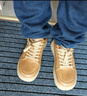 公牛世家男鞋秋季新款軟底軟面休閑鞋潮流百搭男士板鞋厚底增高鞋子男 曬單實(shí)拍圖
