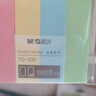 晨光（M&G）文具4800張彩色索引便利貼標簽貼 便簽貼紙粘性小條書(shū)簽貼便條紙 辦公用品4色76*19mm 曬單實(shí)拍圖