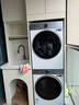 小天鵝（LittleSwan）小烏梅3.0奶油白 洗烘套裝 10KG滾筒洗衣機全自動(dòng)+變頻熱泵烘干機 蒸汽護理 VE40W+VE40W 國家補貼 曬單實(shí)拍圖