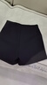 歐貝汐黑色短褲女春夏新款外穿彈力高腰百搭A字春秋冬打底女式靴褲潮 黑色 M 曬單實(shí)拍圖