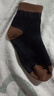 【加厚保暖】秋冬季毛圈襪中筒襪加絨保暖條紋男女同款撞色復古 混色三杠毛圈 16雙 曬單實(shí)拍圖