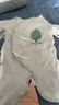 童泰嬰兒連體衣春秋季純棉衣服初生寶寶蝴蝶哈衣爬服和尚服綠色59cm 曬單實(shí)拍圖