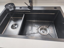 海爾（Haier）5.0廚房水槽納米大單槽多功能洗碗一體盆304不銹鋼彈跳下水洗菜池 曬單實(shí)拍圖