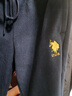U.S. POLO ASSN.運動(dòng)褲加絨男士休閑褲冬季保暖男褲寬松衛褲保羅褲子 藏青（平3XL 曬單實(shí)拍圖