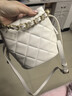 CinvaiKrose萬(wàn)鵬同款小c&k單肩包包女包2026新款斜挎包水桶包生日情人節禮物 米白色Off-White【送女友老婆女生禮物走心】 曬單實(shí)拍圖