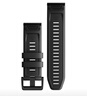 佳明 GARMIN Fenix7X碳黑色硅膠快拆表帶（26mm)，適用于F7X/MK2 曬單實(shí)拍圖