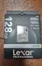 雷克沙（Lexar）SD卡V60SD卡相機內存卡高速大卡 UHS-II索尼佳能富存儲卡 V30讀速205MB/s 128GB 曬單實(shí)拍圖