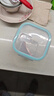希樂(lè )扣Cilock 耐熱玻璃飯盒 便當盒湯碗烤箱冰箱微波爐方形保鮮盒兩只裝1000ml 曬單實(shí)拍圖