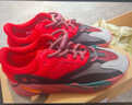 阿迪達斯新年紅yeezy700火焰椰子青少年學(xué)生休閑鞋HQ6979 UK4.5碼37碼 曬單實(shí)拍圖