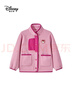 迪士尼（Disney）兒童搖粒絨外套春秋季男女童撞色上衣休閑百搭中大童校服神器內膽 粉色 160 曬單實(shí)拍圖