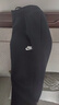 耐克（NIKE）男運動(dòng)褲 春秋針織錐形休閑褲 柔軟時(shí)尚 BV2714-010 黑 XL 曬單實(shí)拍圖