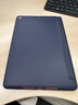 ALittleFlower適用iPad9/8/7代保護套2021/2020/2019款保護殼10.2英寸蘋(píng)果平板三折支架超薄全包防摔深藍色 曬單實(shí)拍圖
