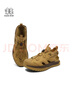 KOLON SPORT/可隆沙灘鞋 男女同款UGLY SANDAL抗菌耐磨抓地戶(hù)外運動(dòng)鞋 LUFS5MT232-AR 棕色 38.5 (240mm) 曬單實(shí)拍圖