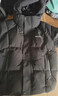 鴨鴨孫穎莎同款小雪花羽絨服男女2025冬季新款休閑加厚保暖防寒外套DY 黑色 2XL 185/100A 曬單實(shí)拍圖
