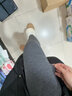 塔馳密司（touchmiss）羊毛孕婦打底褲外穿加絨冬裝新款一體絨保暖褲子秋冬季自發(fā)熱 煙花灰 【冬款加絨】羊毛自發(fā)熱 M 【90-120斤】 曬單實(shí)拍圖