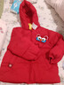 巴拉巴拉童裝兒童羽絨服男童女童2025新款春裝拜年服紅色國風(fēng)寶寶外套加厚 曬單實(shí)拍圖
