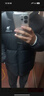 駱駝[黑鉆3.0]羽絨服男90%絨秋冬保暖時(shí)尚顯瘦高蓬羽絨服女 A13CAPN110A5，幻影黑 ，中性（金箔內） M 曬單實(shí)拍圖