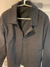 皮爾卡丹（pierre cardin）夾克男春秋季外套長(cháng)袖上衣商務(wù)翻領(lǐng)茄克純色休閑大碼上衣男裝 曬單實(shí)拍圖