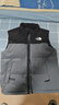 北面羽王2025新款北面秋冬季棉衣馬甲男運動(dòng)戶(hù)外撞色保暖坎肩背心情侶女潮 深灰色 3XL 建議150-170斤 曬單實(shí)拍圖