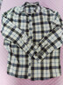 優(yōu)衣庫男女裝法蘭絨格子襯衫長(cháng)袖襯衣薄外套481225 481225/30淺米色 L 曬單實(shí)拍圖
