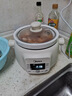 美的（Midea）電燉鍋煲湯鍋燉湯電砂鍋快燉 陶瓷燉湯盅母嬰輔食鍋燕窩熬粥 1.5L白瓷電燉盅大功率燉鍋MD-DGE1556 曬單實(shí)拍圖