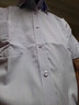 JASONWOOD高端品牌男裝男士長(cháng)袖襯衫春秋款商務(wù)職業(yè)加肥加大易打理休閑襯衣 高檔白色豎紋【現貨速達】 38 碼【110-120斤左右】 曬單實(shí)拍圖
