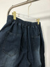 頭號青年牛仔褲男款夏季新款大碼男裝高檔天絲垂感直筒休閑褲子男 藍 5XL 曬單實(shí)拍圖