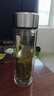 富光玻璃杯雙層 帶茶隔大容量隔熱茶杯高檔商務(wù)泡茶車(chē)載水杯透明杯子 曬單實(shí)拍圖