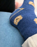 迷你巴拉【3雙裝】嬰兒襪子男女寶寶棉襪柔軟抑菌中筒襪春季新品 曬單實(shí)拍圖