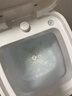 VCJ洗衣機半全自動(dòng)迷你洗衣機小型洗脫一體小型家用母嬰內衣褲洗襪子神器兒童單身人宿舍出租房 6.5KG升級款【藍光抑菌*定時(shí)快洗】白 曬單實(shí)拍圖