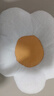 ins風(fēng)太陽(yáng)花抱枕沙發(fā)客廳白色花朵飄窗靠墊花瓣靠背現代輕奢床頭 白色 35厘米特惠版 曬單實(shí)拍圖
