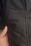 卡賓（CABBEEN）【皺感PU】羽絨服男LOGO磨具鋼壓彎刀袖設計冬季羽絨服 煤黑色01 XL /180/52 曬單實(shí)拍圖