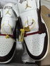 耐克NIKE男休閑鞋 CNY馬年限定新年款 AJ1運動(dòng)鞋IQ5321-121棕褐43 曬單實(shí)拍圖