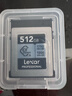 雷克沙（Lexar）512GB CFexpress Type B存儲卡 讀1750MB/s 富士佳能尼康適配 8K超清錄制 cfe卡（SILVER）  曬單實(shí)拍圖