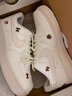 耐克馬年限定脫韁系列新年款女運動(dòng)鞋春NIKE AIR FORCE 1 IQ1143 100帆白/幻影灰白/幻影灰白 36.5 曬單實(shí)拍圖