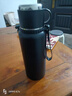 柏邦保溫杯男款大容量316不銹鋼茶杯男士泡茶專(zhuān)用茶水分離男生水杯子 【升級抗菌款】典雅黑1000ml+鋼蓋+茶倉+杯刷 2025高顏值新款高檔悶茶杯 曬單實(shí)拍圖