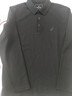 諾帝卡（NAUTICA）【商場(chǎng)同款】男裝秋冬款天絲羊毛保暖親膚長(cháng)袖POLO衫男KB3308 暗夜黑0TB M 曬單實(shí)拍圖