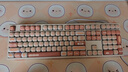 AKKO饅頭樂(lè )園MG108B 可愛(ài)鍵帽機械鍵盤(pán)三模RGB熱插拔電腦筆記本客制化鍵盤(pán) 七夕情人節禮物送女友 曬單實(shí)拍圖