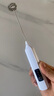 辛叢打奶泡器咖啡家用牛奶小型奶油打發(fā)器電動(dòng)攪拌棒打奶器手持攪拌器 珍珠白【1個(gè)裝】 曬單實(shí)拍圖