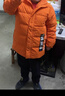361°兒童羽絨服25冬男童3-14歲中長(cháng)款能暖保暖外套  橙175 曬單實(shí)拍圖