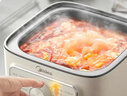 美的（Midea）電蒸鍋電煮鍋電火鍋多功能鍋家用電炒鍋蒸蛋器蒸包子鍋電熱鍋10.8升三層大容量多用途鍋ZGE2323Z02 曬單實(shí)拍圖