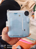 富士（FUJIFILM）instax mini12一次成像相機 立拍立得一次成像相機拍立得相機 Mini12繡球藍 ins套=相機+10相紙+殼+冊(熱銷(xiāo)） 曬單實(shí)拍圖
