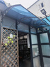 柏航加厚鋁合金窗戶(hù)雨棚戶(hù)外PC板透明家用遮陽(yáng)臺屋檐雨蓬庭院門(mén)頭雨搭 【實(shí)心加厚】鋁合金支架+PC耐力板 伸出80x2.4米【配3塊板4個(gè)支架】 曬單實(shí)拍圖