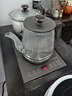 FUNORK全自動(dòng)上水電熱水壺 茶臺燒水壺家用辦公一體機茶桌茶幾嵌入式茶具電茶爐套裝 RY-10鈦灰色清潔款 曬單實(shí)拍圖