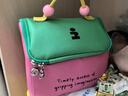 Tagi.機靈小房子化妝包防水皮質(zhì)便攜大容量洗漱包新年禮物-抹茶莓果 曬單實(shí)拍圖