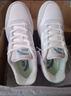 安踏板鞋小零感女鞋2026新款厚底增高百搭休閑鞋學(xué)生輕便軟底運動(dòng)鞋女 象牙白/沙?；?37.5 曬單實(shí)拍圖